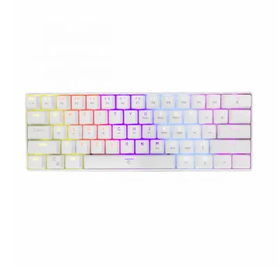 White Shark SHINOBI White Геймърска механична клавиатура с Outemu Red суичове