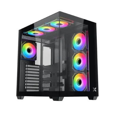 Xigmatek Aqua V Air (H23A) Black Компютърна кутия