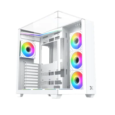 Xigmatek Aqua V Arctic (H23A Arctic) White Компютърна кутия