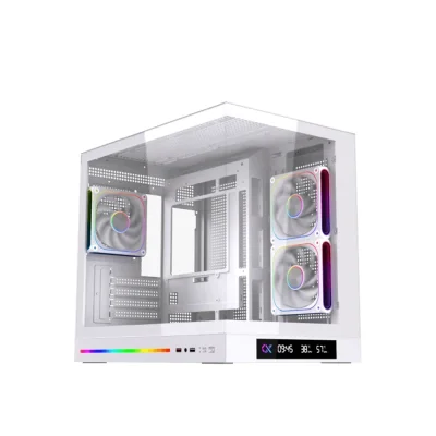 Xigmatek Cloud M DGT 3AF Arctic White Компютърна кутия