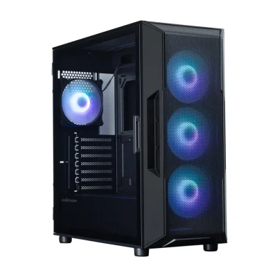 Zalman i3 NEO ARGB V2 Black Компютърна кутия