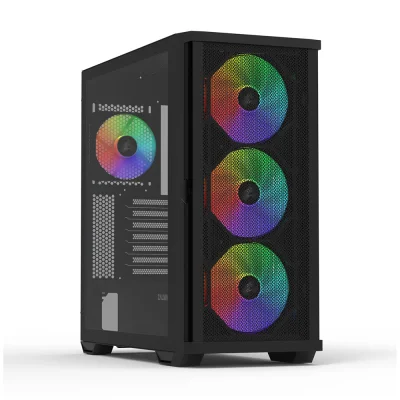 Zalman Z10 PLUS Black Компютърна кутия