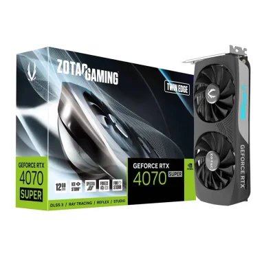 ZOTAC Gaming GeForce RTX 4070 SUPER Twin Edge 12GB GDDR6X Видео карта