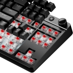 Pulsar професионална геймърска механична клавиатура Professional Gaming Mechanical Keyboard Xboard MS TKL ANSI Black - 8K, Cherry MX2A [Linear], RGB