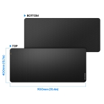 Pulsar професионален геймърски пад за мишка Gaming Mousepad Paraspeed V2 CORDURA Black - 900 x 400 mm