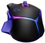 Геймърска безжична мишка Logitech G502 X Plus Lightsync RGB - Dark Lilac