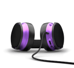 Dark Project Sono Black/Violet Wired Геймърски слушалки с микрофон