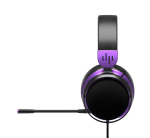 Dark Project Sono Black/Violet Wired Геймърски слушалки с микрофон