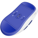 ROYAL KLUDGE M30 White Blue Gaming Mouse PAW 33111K
