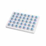 Kailh Blue Switch Set 35 броя броя Комплект геймърски механични суичове за клавиатура