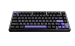 VGN безжична геймърска механична клавиатура Wireless Gaming Mechanical Keyboard - VXE75 V2 Misty Purple - Aniya Switches, BT5.0, 2.4G, Aluminium