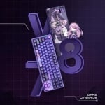 VGN професионална безжична геймърска механична клавиатура Wireless Professional Gaming Mechanical Keyboard - V87 PRO Athena - Aniya Switches, BT5.0, 2.4G