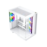Xigmatek кутия Case ATX - Aqua 7 Arctic - 8 ARGB Fans, USB-C