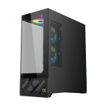 Xigmatek кутия Case E-ATX - Alphard Pro - 6 inch LCD Display, 6 ARGB Fans