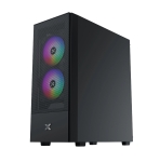 Xigmatek кутия Case ATX - Hero II Air 3F - RGB, Tempered Glass