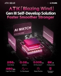 ATK професионална геймърска механична клавиатура Professional Gaming Mechanical Keyboard RS6 Ultra - 8K, TTC RGB Magneto [Linear] - Night Hunter