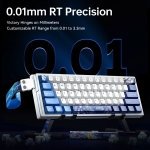 ATK професионална геймърска механична клавиатура Professional Gaming Mechanical Keyboard EDGE 60 HE Leviatan - 8K, TTC RGB Magneto Switches