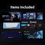 ATK професионална геймърска механична клавиатура Professional Gaming Mechanical Keyboard EDGE 60 HE Leviatan - 8K, TTC RGB Magneto Switches