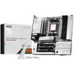 MSI PRO B850M-A WIFI PZ, mATX, Socket AM5, 4x DDR5 Dual Channel DDR5 up to 8200(OC)MHz, 4x PCIe x16 slot, 2x M.2 slot, 3x USB 5Gbps, 3x USB 10Gbps, 1x USB 10Gbps Type-C, 7.1 HD Audio, 5G LAN, WiFI 7, BT, 3Y