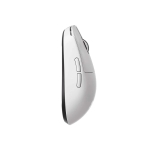 MCHOSE професионална геймърска мишка L7 Pro White - Wireless Gaming Mouse - Dual 8K, Kailh Optical