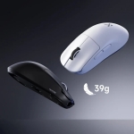 MCHOSE професионална геймърска мишка L7 Pro White - Wireless Gaming Mouse - Dual 8K, Kailh Optical