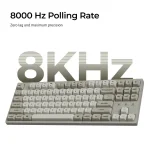 Геймърска Механична клавиатура Keychron C1 Pro 8K QMK - Super Banana Switch