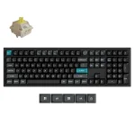 Безжична механичка клавиатура Keychron Q6 Ultra 8K Black - Silk POM Switch Banana