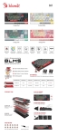 А4tech Геймърска механична клавиатура Bloody Energy Pink S87 BLMS TKL RGB Backlit red switch , USB