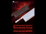 Madlions професионална геймърска механична клавиатура Professional Gaming Mechanical Keyboard MAD 60 PRO - Black, 8K, Sealed Silver Magnetic [Linear]