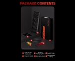 Madlions професионална геймърска механична клавиатура Professional Gaming Mechanical Keyboard MAD 60 PRO - Black, 8K, Gateron Jade Customized [Linear]