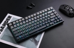 MCHOSE геймърска механична клавиатура Wireless Gaming Mechanical Keyboard G75 Pro - Tofu Switch v2 [Linear] (English US), Blue Cabbage