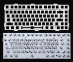 MCHOSE геймърска механична клавиатура Wireless Gaming Mechanical Keyboard G75 Pro - Tofu Switch v2 [Linear] (English US), Blue Cabbage