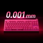 MCHOSE геймърска механична клавиатура Gaming Mechanical Keyboard Mix 87 Ultra Esports - 8K, Mount Tai Magnetic Switch GT [Tactile] (English US), Black