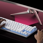 MCHOSE геймърска механична клавиатура Gaming Mechanical Keyboard Mix 87 Ultra Esports - 8K, Mount Tai Magnetic Switch GT [Tactile] (English US), Black
