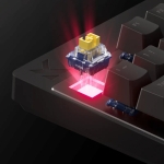 MCHOSE геймърска механична клавиатура Gaming Mechanical Keyboard Mix 87 Ultra Esports - 8K, Mount Tai Magnetic Switch GT [Tactile] (English US), Black