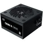 Xigmatek Odin II 600W (Black, AC 230V, DF APFC, Black Cable, 80PLUS, 120mm Fan, EU Power Cord, Color Box)