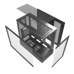 darkFlash DS950 6F ARGB Black Компютърна кутия