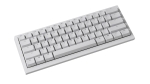Ducky професионална геймърска механична клавиатура Professional Gaming Mechanical Keyboard One X Mini Wireless White - Ducky AI Switches [Linear]