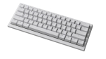 Ducky професионална геймърска механична клавиатура Professional Gaming Mechanical Keyboard One X Mini Wireless White - Ducky AI Switches [Linear]