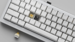 Ducky професионална геймърска механична клавиатура Professional Gaming Mechanical Keyboard One X Mini Wireless White - Ducky AI Switches [Linear]