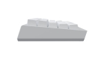 Ducky професионална геймърска механична клавиатура Professional Gaming Mechanical Keyboard One X Mini Wireless White - Ducky AI Switches [Linear]