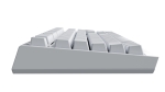 Ducky професионална геймърска механична клавиатура Professional Gaming Mechanical Keyboard One X Wireless White - Ducky AI Switches [Linear]