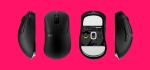 Pulsar професионална геймърска мишка Wireless Gaming Mouse ZywOo The Chosen Mouse Size2 Black 8K
