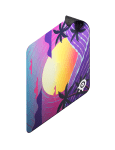 Геймърски пад SteelSeries QcK L - Neon Sunset
