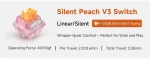 MCHOSE геймърска механична клавиатура Wireless Gaming Mechanical Keyboard UT98 Classic Therapy - Silent Peach V3 Switch [Linear] (English US)