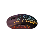 Canyon 7keys Gaming 2.4G wireless mouse, KA8 sensor, DPI up to 1600, rubber coating on panel, Huano 1million switch, 45cm PVC cable, ABS material. 400mAh battery, size: 125.8*63.7*41mm, weight: 95g, Black