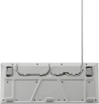 Геймърскa клавиатура SteelSeries Apex 3 TKL White - Quiet Switch US Layout