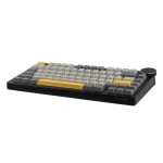 Ajazz геймърска механична клавиатура Gaming Mechanical Keyboard AK820 V2 - Arctic Isle Magnetic Switch [Linear] (English US), Black, Gray, Yellow