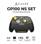 Ajazz геймпад Gamepad Set GP100 NS - Hall Effect, 1000Hz, Wireless, Bluetooth, 1000Hz - Black, Gray, Yellow