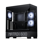 Phanteks Case E-ATX - View Matrix Black